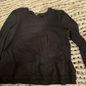 Black Long Sleeve Top